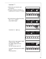 Preview for 29 page of AEG Electrolux PREFERENCE E88315-4 Operating Instructions Manual