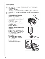 Preview for 58 page of AEG Electrolux PREFERENCE E88315-4 Operating Instructions Manual