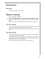 Preview for 25 page of AEG Electrolux S 75400 KG Instruction Book