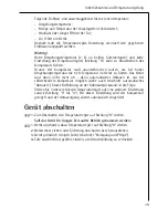 Предварительный просмотр 15 страницы AEG Electrolux S17TK58 Operating Instructions Manual