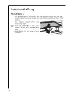 Предварительный просмотр 16 страницы AEG Electrolux S17TK58 Operating Instructions Manual