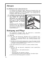 Предварительный просмотр 18 страницы AEG Electrolux S17TK58 Operating Instructions Manual