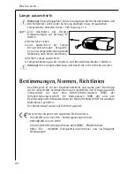 Предварительный просмотр 22 страницы AEG Electrolux S17TK58 Operating Instructions Manual