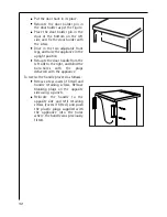 Предварительный просмотр 32 страницы AEG Electrolux S17TK58 Operating Instructions Manual