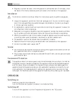 Preview for 22 page of AEG Electrolux S73000DSW0 User Manual