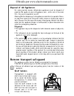 Preview for 6 page of AEG Electrolux SANTO 75598-1 User Manual