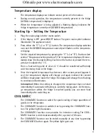 Preview for 9 page of AEG Electrolux SANTO 75598-1 User Manual