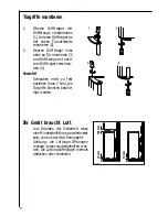 Предварительный просмотр 8 страницы AEG Electrolux SANTO 80368-5 KGL User Manual