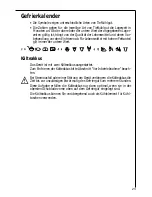 Предварительный просмотр 23 страницы AEG Electrolux SANTO 80368-5 KGL User Manual