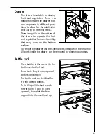 Предварительный просмотр 49 страницы AEG Electrolux SANTO 80368-5 KGL User Manual