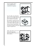 Preview for 10 page of AEG Electrolux Santo C 7 18 40-6i User Manual