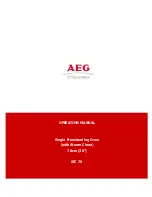 Preview for 1 page of AEG Electrolux SIC 76 Operation Manual