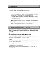 Preview for 4 page of AEG Electrolux SIC 76 Operation Manual