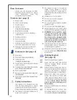 Preview for 10 page of AEG Electrolux smart 300 Operating Instructions Manual