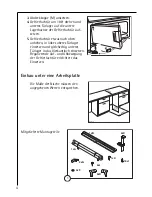 Предварительный просмотр 4 страницы AEG Electrolux SU 960436 Installation Instructions Manual