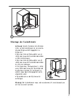 Предварительный просмотр 9 страницы AEG Electrolux SU 960436 Installation Instructions Manual