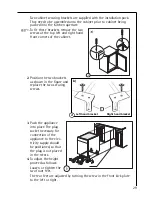 Предварительный просмотр 29 страницы AEG Electrolux SU 960436 Installation Instructions Manual