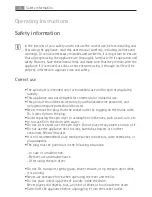 Preview for 4 page of AEG Electrolux SV4028 User Manual