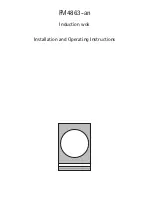 Предварительный просмотр 1 страницы AEG Electrolux U32098 FM4863-an Installation And Operating Instructions Manual