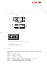 Предварительный просмотр 8 страницы AEG ID ARE K1 / RS232 Manual