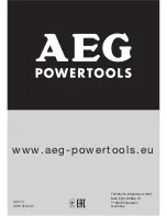 Предварительный просмотр 33 страницы AEG Powertools AL1218G Original Instructions Manual