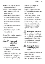 Preview for 47 page of AEG 10648 Instructions For Use Manual