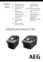 AEG 10693 Instructions For Use Manual preview