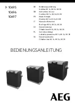 AEG 10695 Manual preview