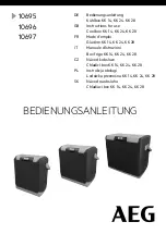 Preview for 1 page of AEG 10695 Manual