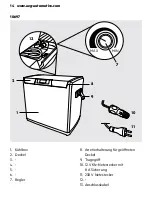 Предварительный просмотр 14 страницы AEG 10695 Manual