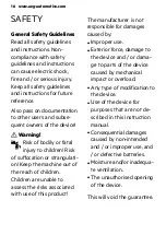 Preview for 16 page of AEG 10714 Instructions For Use Manual