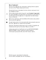 Preview for 2 page of AEG 11000 M Operating And Installation Manual