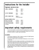 Preview for 14 page of AEG 116 K Operating Instructions Manual