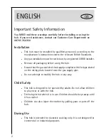 Preview for 2 page of AEG 11602 G Operating And Installation Manual