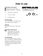 Preview for 8 page of AEG 130 FG-m Instruction Book