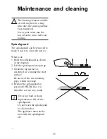 Preview for 11 page of AEG 130 FG-m Instruction Book