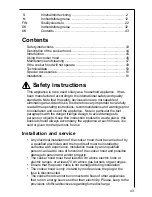 Preview for 2 page of AEG 1400 D Operating And Installation Instructions