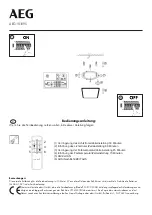 Preview for 1 page of AEG 181095 Manual