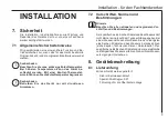 Preview for 9 page of AEG 189554 Operation And Installation