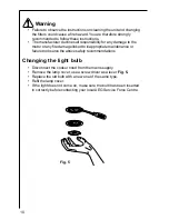 Предварительный просмотр 10 страницы AEG 2060 D Operating And Installation Instructions