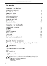 Preview for 4 page of AEG 21601C Operating And Installation Instructions