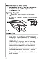 Preview for 14 page of AEG 220 D Installation And Operating Instructions Manual