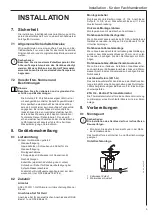 Предварительный просмотр 5 страницы AEG 222388 Operation And Installation