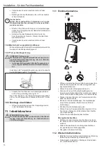 Предварительный просмотр 10 страницы AEG 222388 Operation And Installation