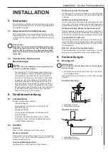 Предварительный просмотр 5 страницы AEG 222392 Operating And Installation Instructions