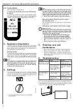 Предварительный просмотр 20 страницы AEG 222392 Operating And Installation Instructions