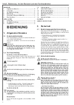 Preview for 2 page of AEG 229731 Operation And Installation