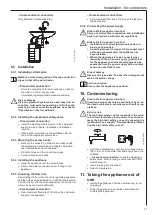 Preview for 13 page of AEG 229731 Operation And Installation