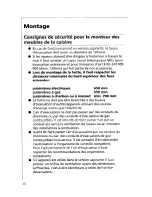 Предварительный просмотр 7 страницы AEG 230 D (French) Notice D'Utilisation Et D'Installation