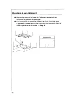 Предварительный просмотр 9 страницы AEG 230 D (French) Notice D'Utilisation Et D'Installation